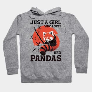 I Love Red Pandas Hoodie